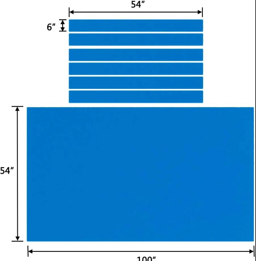 HYSEAS Worsted Blend Billiard Cloth Pool Table Felt Fast Speed for 7' 8' 9' Pool Table Pre Cut Bed & Rails