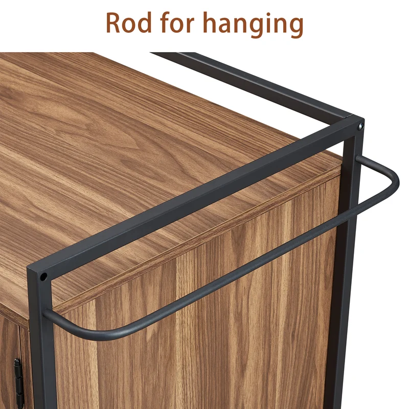 Cat Litter Box Pet Crate with Bench Seat & Cat Washroom