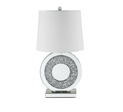 Noralie Table Lamp, Mirrored & Faux Diamonds