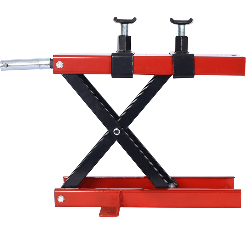 MOTORCYCLE LIFT JACK 1100lbs motorcycle off-road bike ,Scissor Center Jack Lift Repair Wide Stand Bike