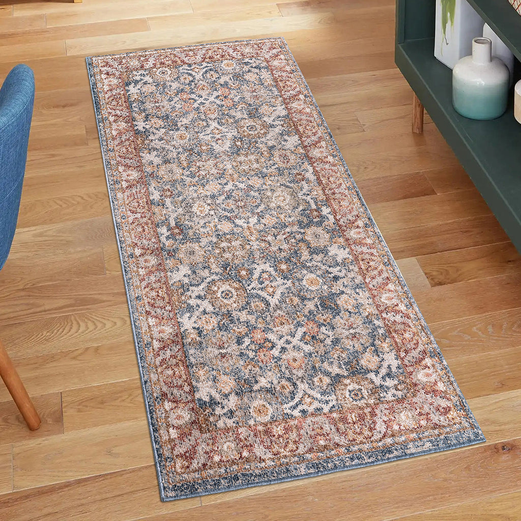 Faith Persian Bordered Traditional Woven Area Rug
