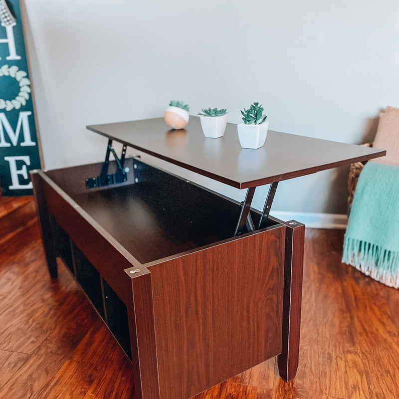 Lift Top Coffee Table with Storage