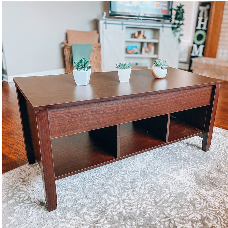 Lift Top Coffee Table with Storage