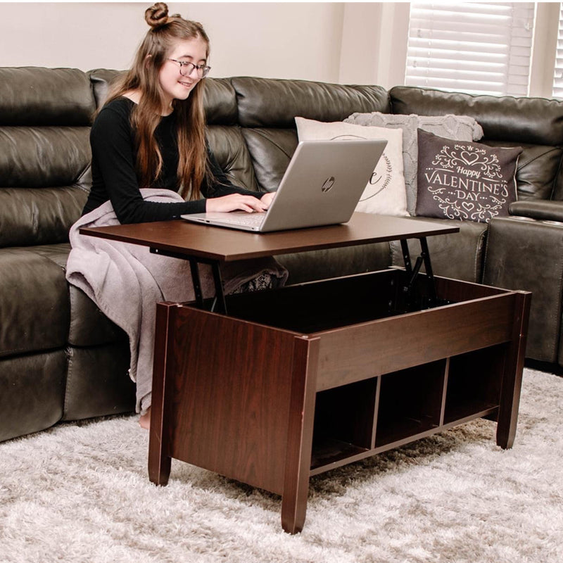 Lift Top Coffee Table with Storage